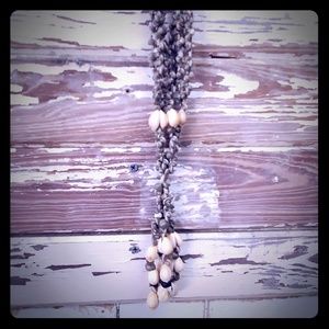 Vintage Seashell Plant Holder